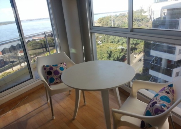 VENTA MONOAMBIENTE, TERRAZA EXCLUSIVA, VISTA FRANCA RIO. BALCON. IMPECABLE